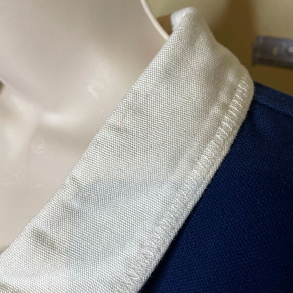 Lands End Shirt Blue Shift Dress Plus Size 3X Above The Knee u - Picture 5 of 12